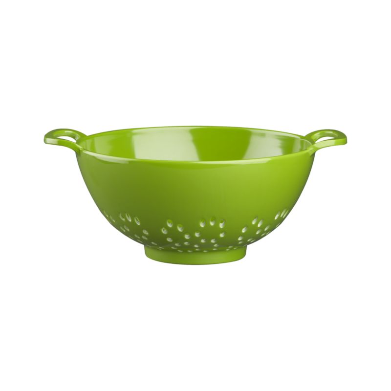 Mini Green Melamine Colander