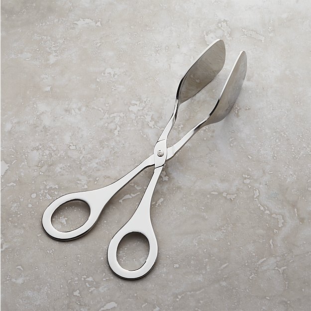 Mini ScissorHandled Serving Tongs Crate and Barrel