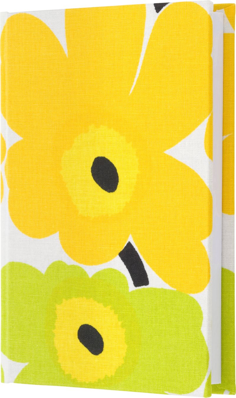 Marimekko Mini Unikot Lime 4"x6" Notebook