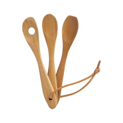 3-Piece Mini Bamboo Spoon Set