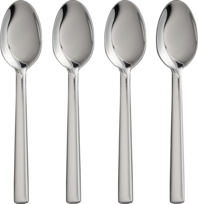 Set of 4 Mix Espresso Spoons