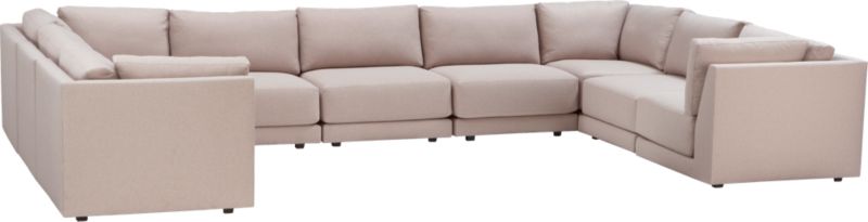 Moda 9-Piece Sectional Sofa