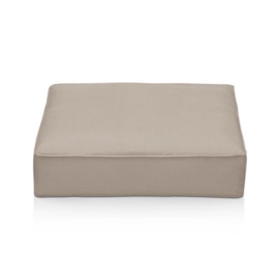 Sunbrella® Stone Modular Ottoman Cushion