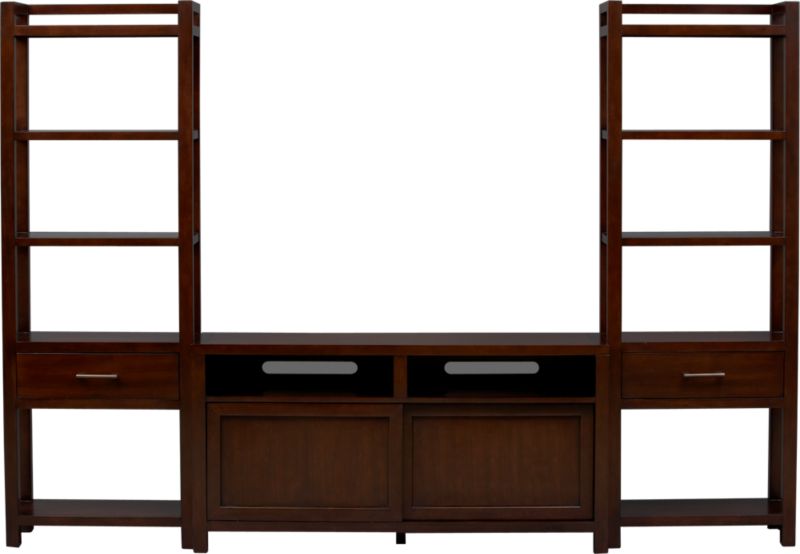 60" Media Console with Two Media Towers.