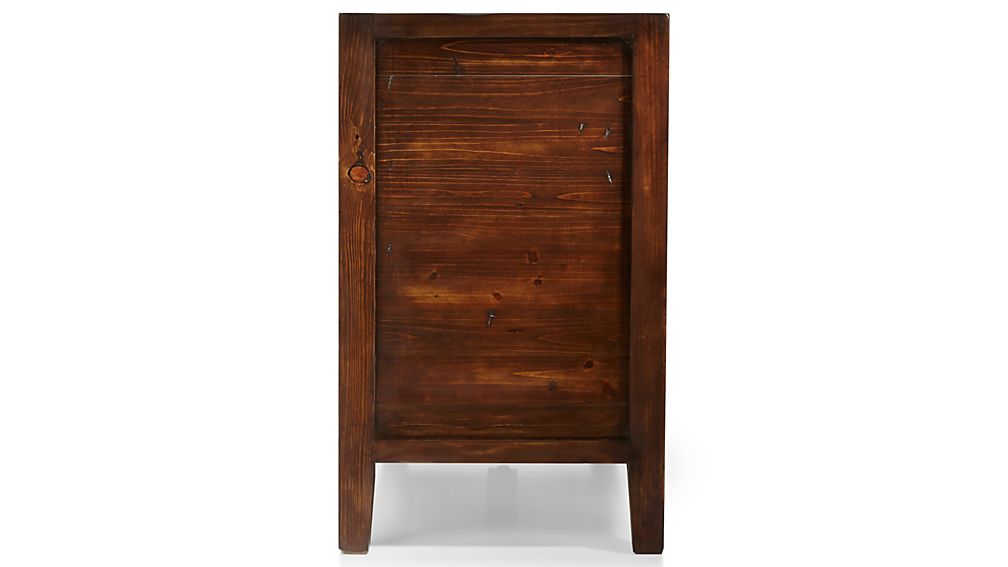 Morris Chocolate Brown 6Drawer Dresser Crate and Barrel