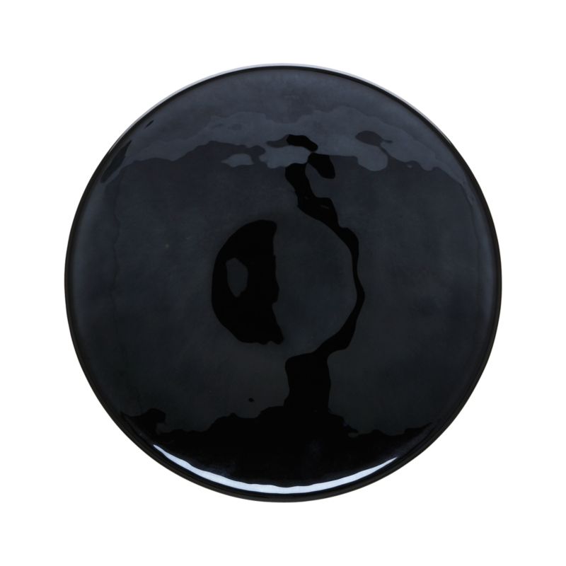 Murano Black Salad Plate