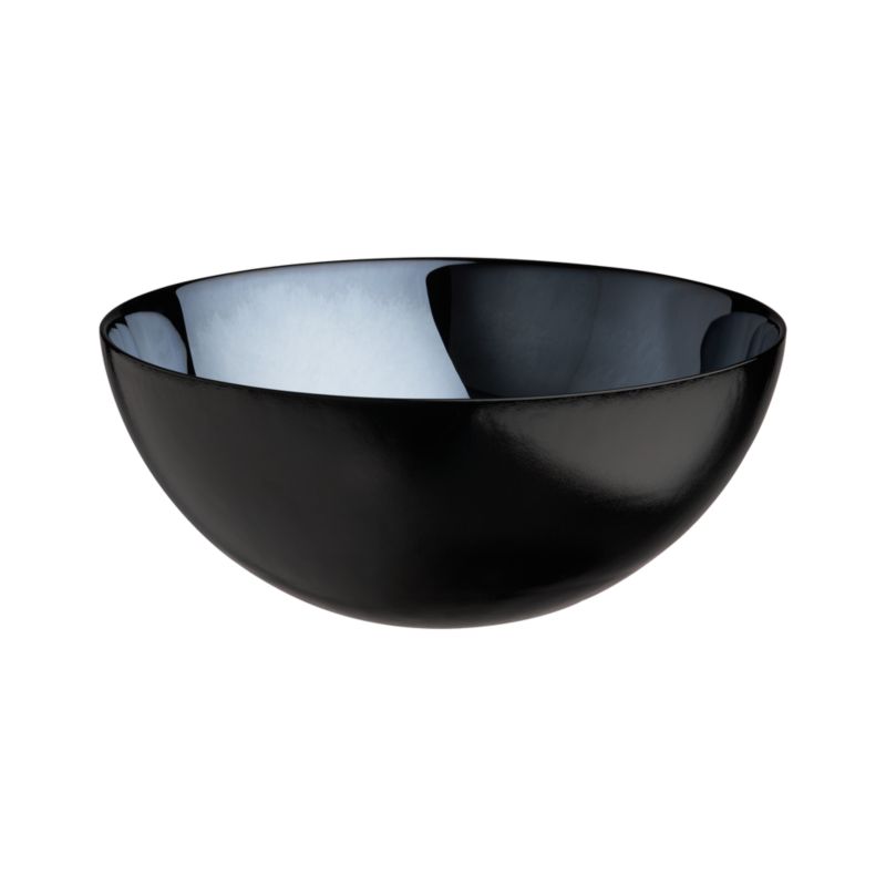 Murano Black Serving Bowl