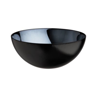 Murano Black Serving Bowl
