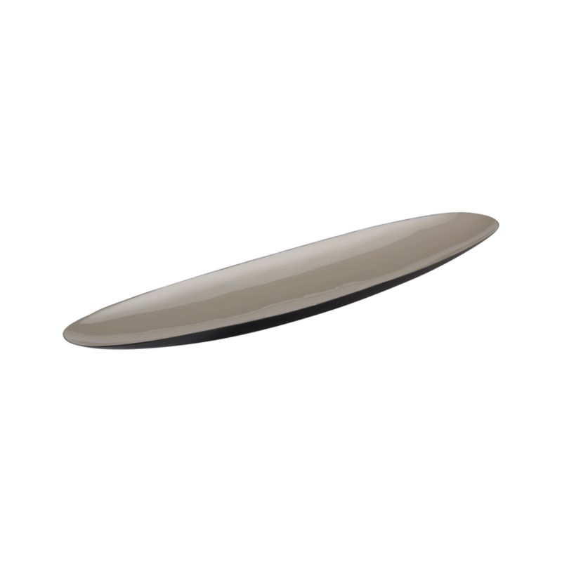 Nash Oval Grey Platter