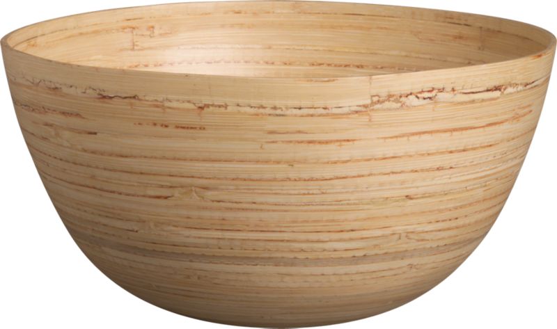 Large Bamboo Bowl