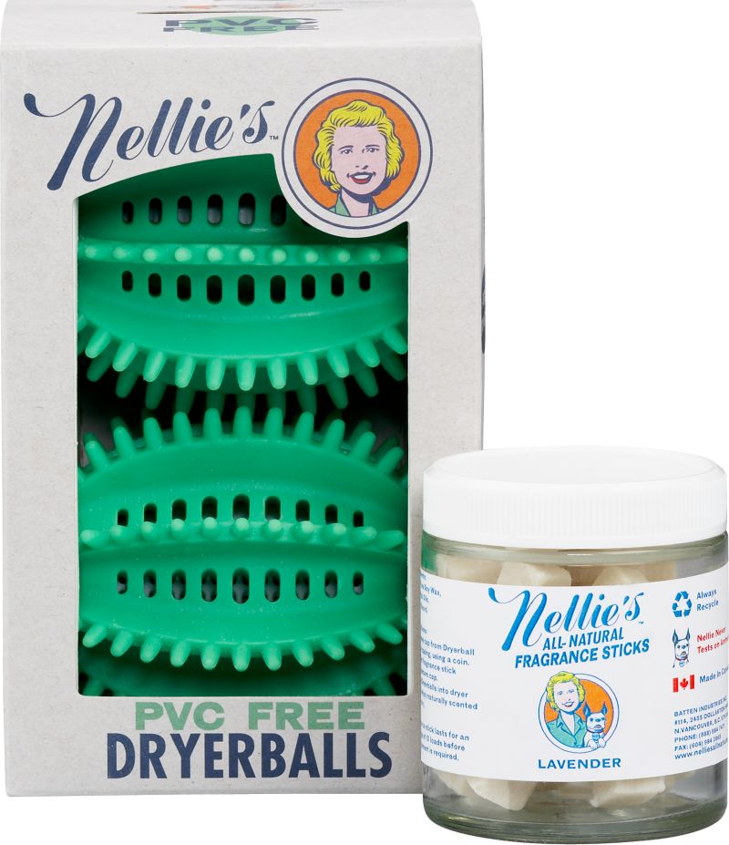 12-Piece Nellie's Dryerball and Fragrance Stick Set