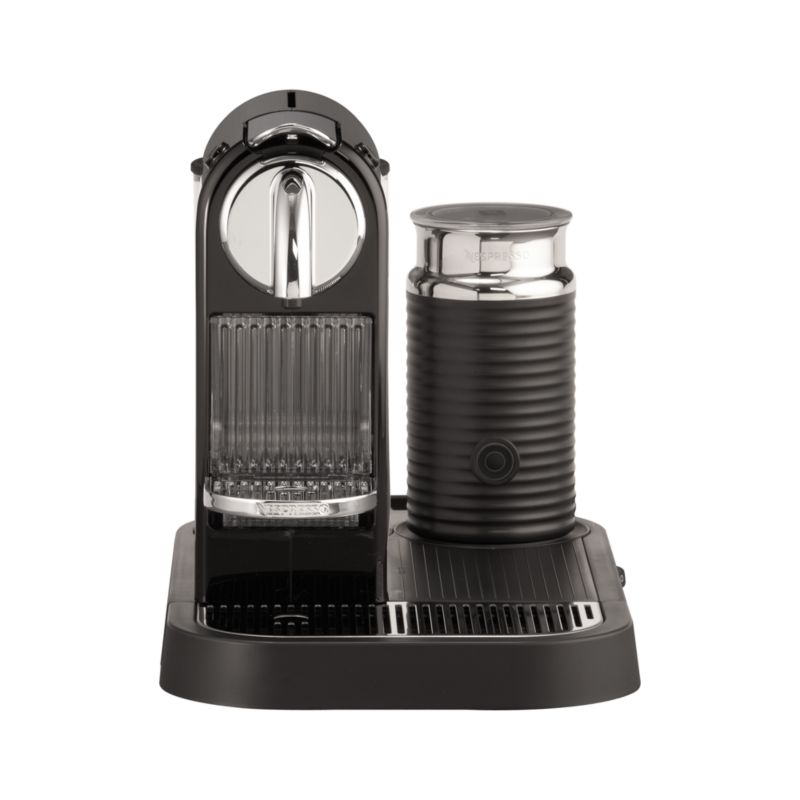 Nespresso® Citiz Black Espresso Machine with Aeroccino Frother