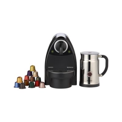 Nespresso Essenza Espresso Maker and Aeroccino Plus Frother