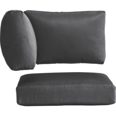 Sunbrella® Charcoal Modular Corner Cushions
