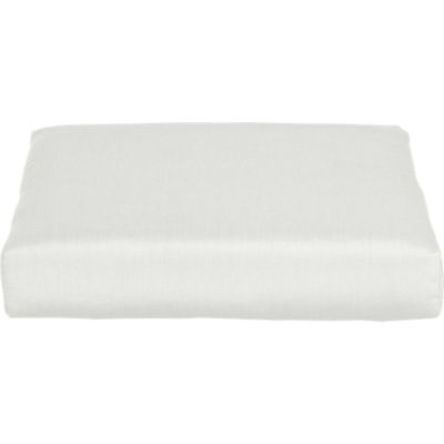 Sunbrella® White Sand Modular Ottoman Cushion