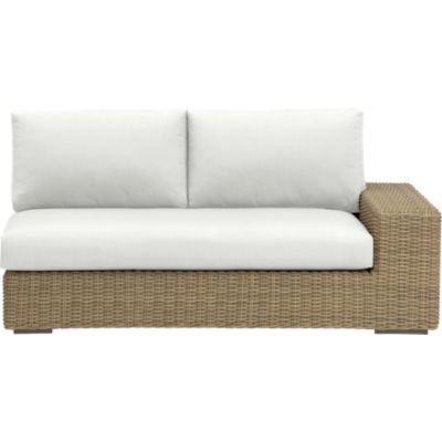 White Contemporary Outdoor Furniture | Crate and Barrel