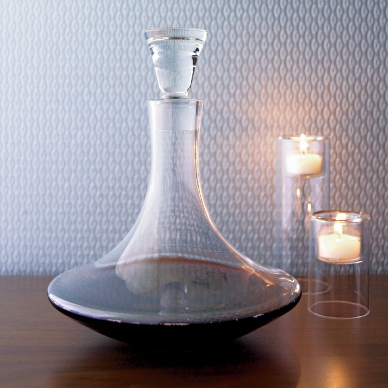 Crate and Barrel - Nola Decanter shopping in Crate and Barrel Drinkware