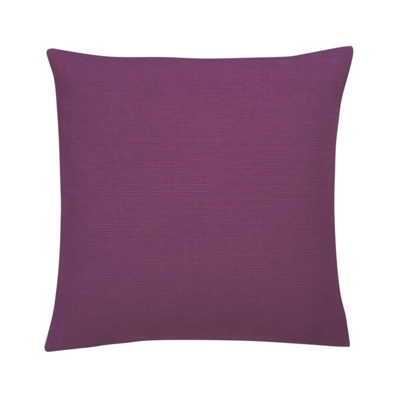 Purple Pillow. 20" sq.