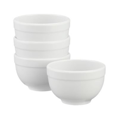 Set of 4 Non-Slip Mini Prep Bowls