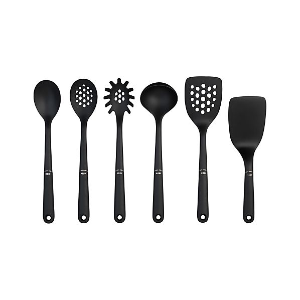OXO ® Nylon Utensils 6Piece Set in Cooking Utensils Crate and Barrel