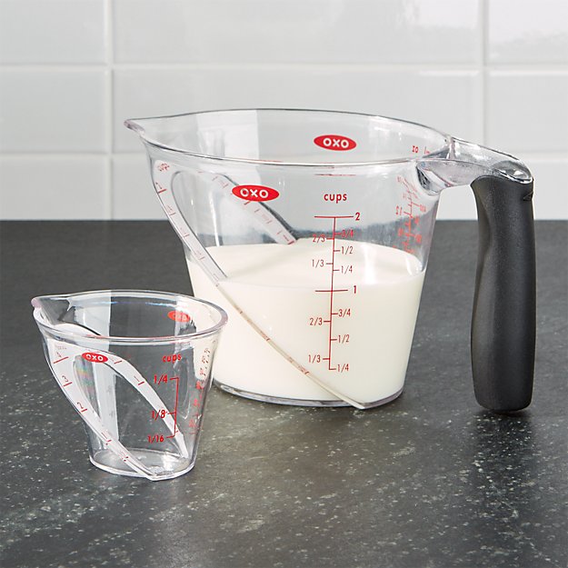 OXO ® Angle Measuring Cups Crate and Barrel