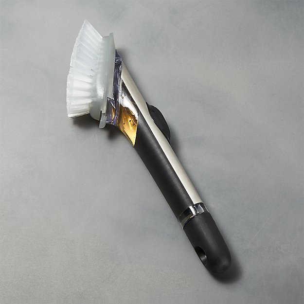 OXO ® Soap Dispensing Dish Brush Crate and Barrel