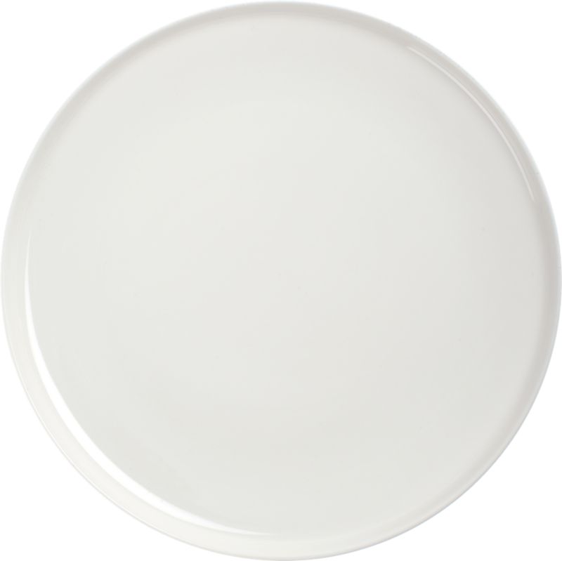 White Plate. 10" dia.
