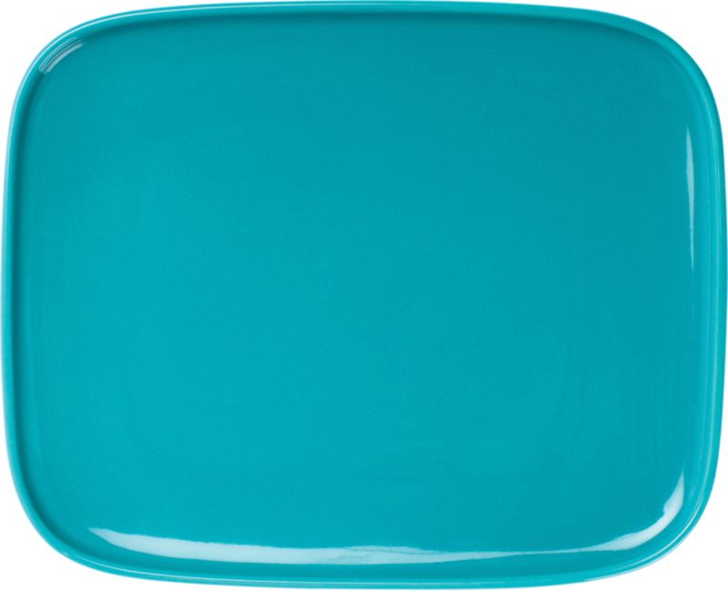 Turquoise Plate. 6"Wx5"D