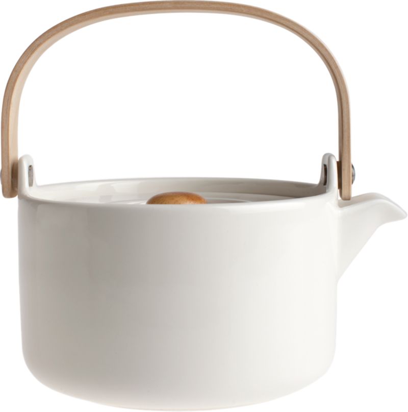 Marimekko Oiva White Teapot