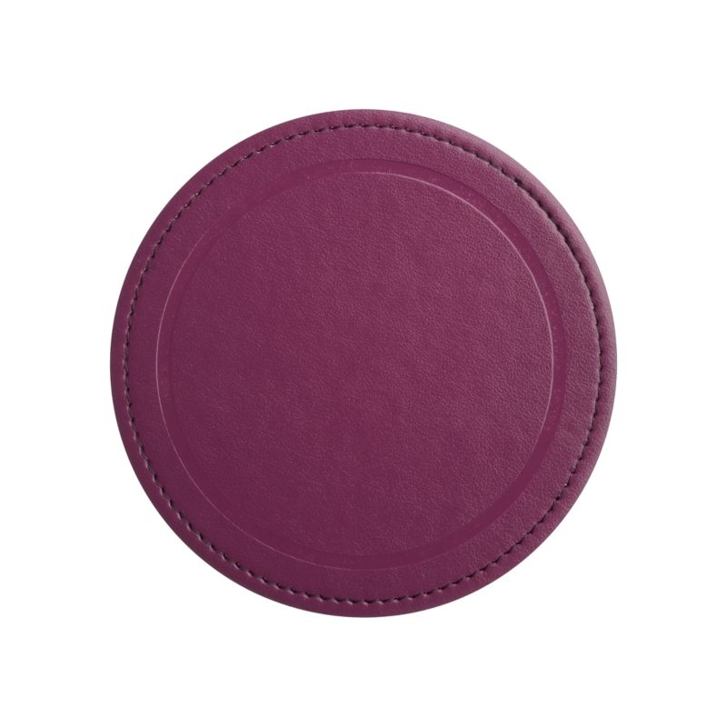 Ole Grape Coaster | Crate&Barrel | Coaster Set | Modern Home Decor from crateandbarrel.com