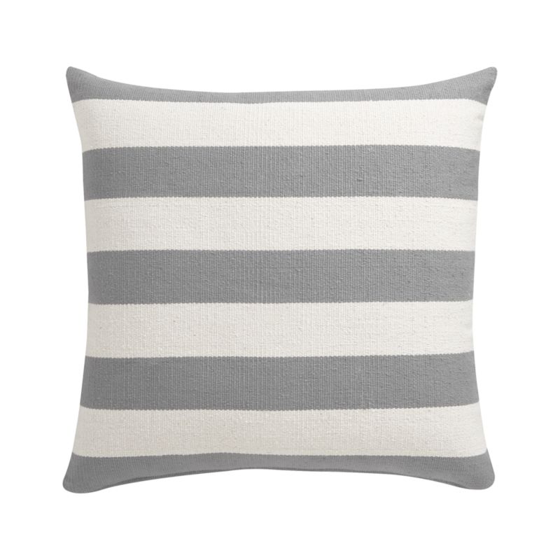 Olin Grey 25" Floor Pillow