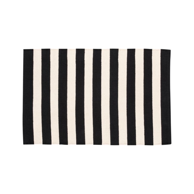 Olin Black Rug.