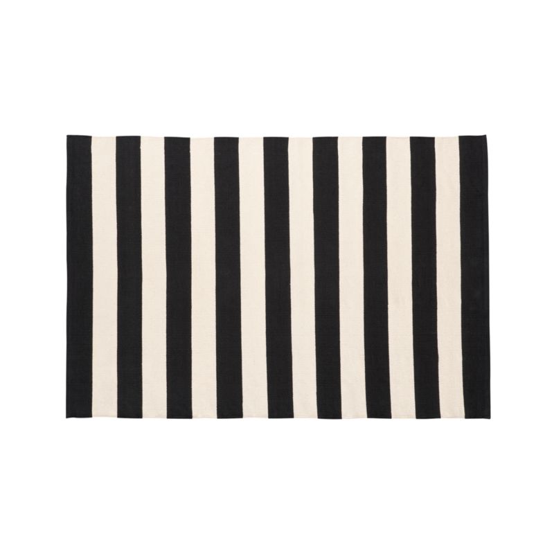 Olin Black 4'x6' Rug