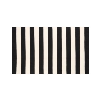 Olin Black 5'x8' Rug