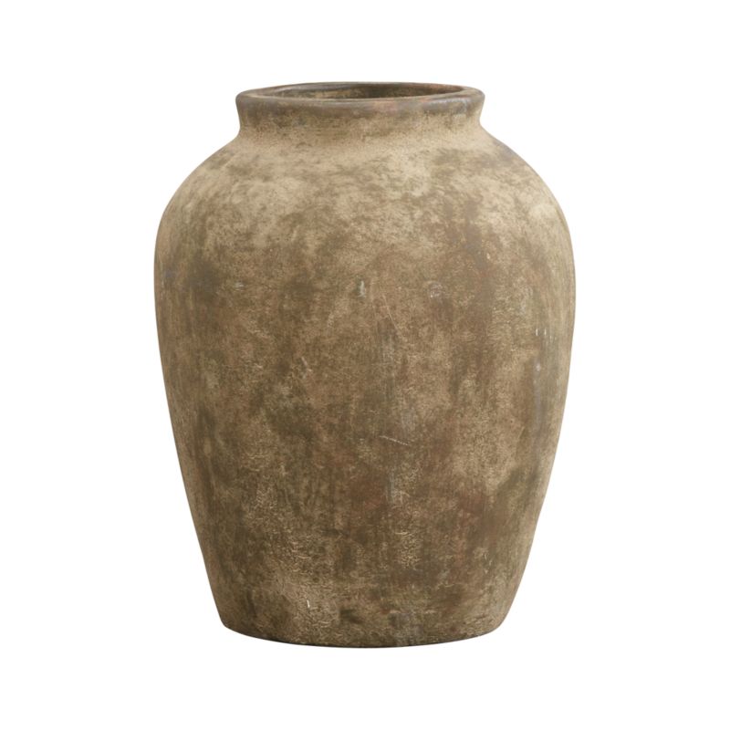 Medium Moss Olive Jar