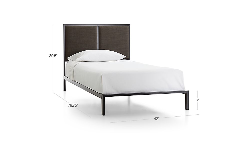 Oliver Twin Bed Crate and Barrel
