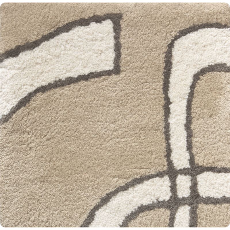 Oliver Rug Swatch. 12" sq.
