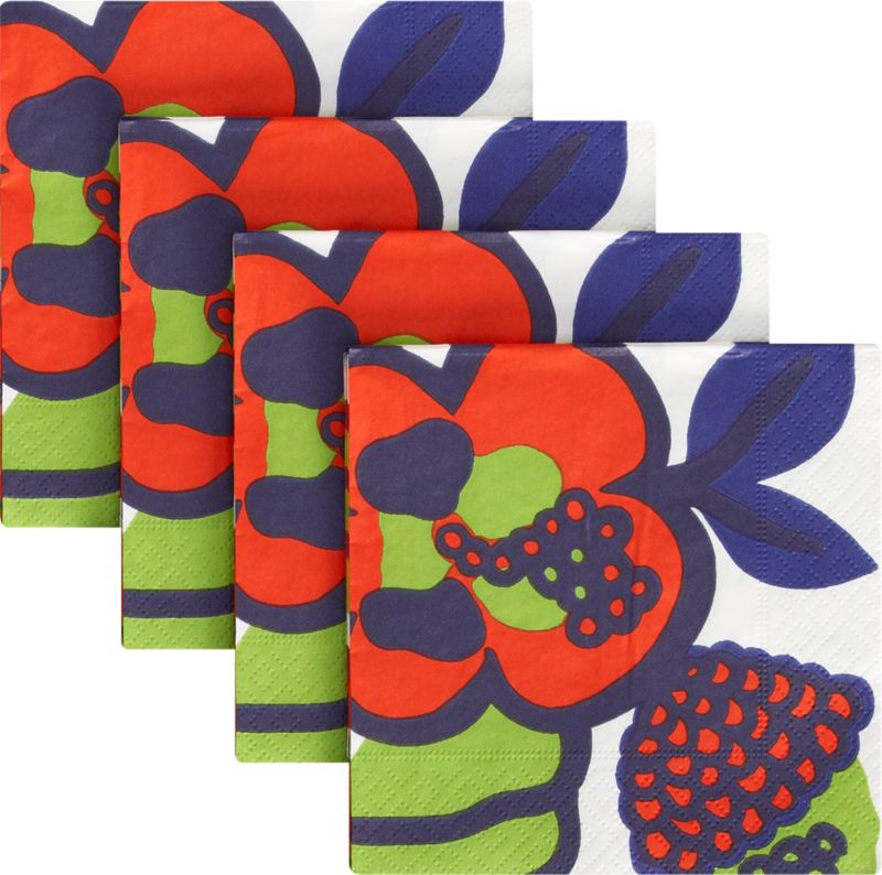 Marimekko Oona Beverage Napkins Set of 20