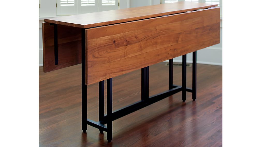 Rectangular Drop Leaf Dining Room Table