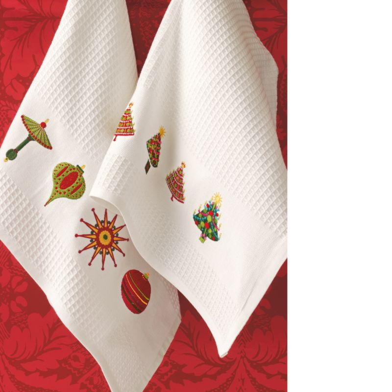 Ornament/Christmas Tree Dishtowels