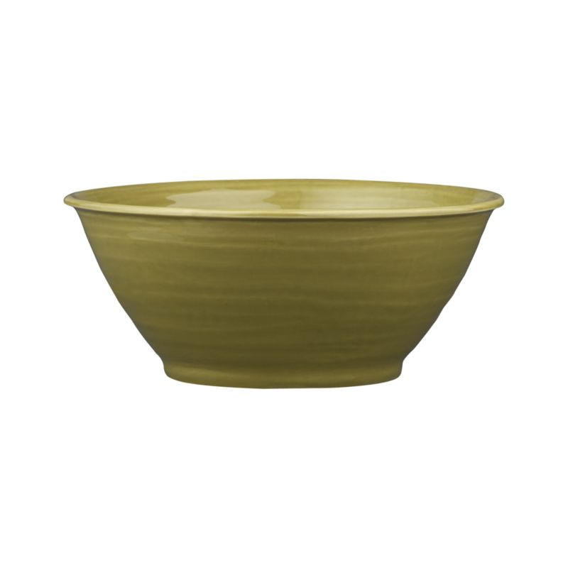 Osteria Medium 9.6" Green Bowl