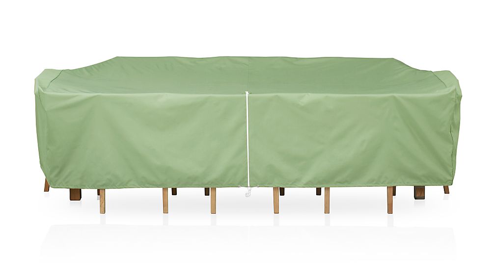 Large Rectangular Table and Chair Outdoor Furniture Cover Crate and