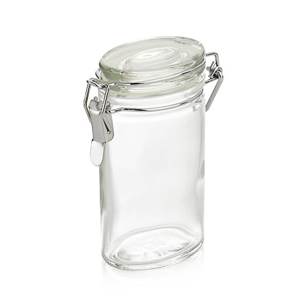 Oval Spice/Herb Jar in Food Storage Crate and Barrel