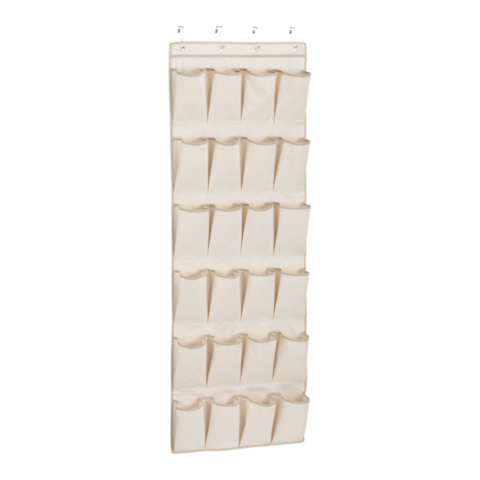 Natural Over the Door Shoe Bag