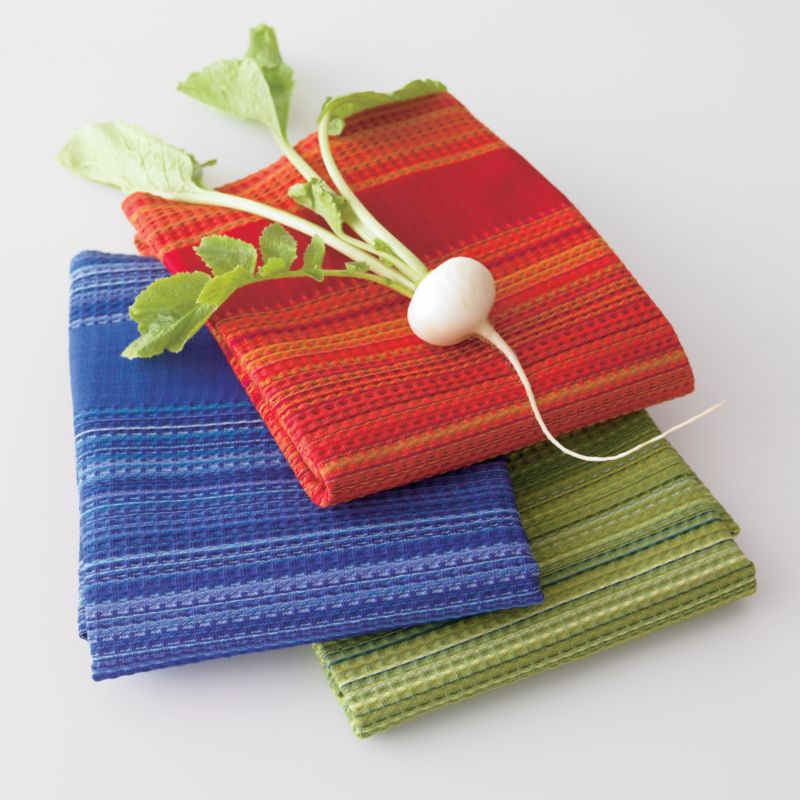 Owen Red Dishtowel