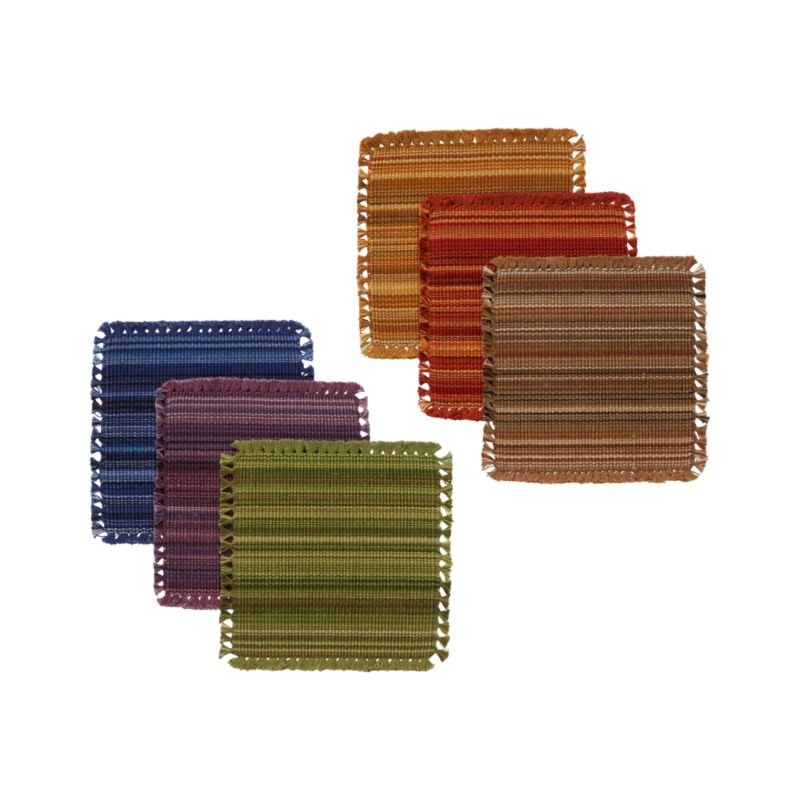 Set of 6 Owen Multi Coasters
