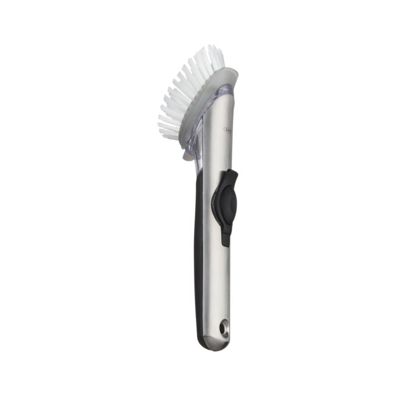 OXO® Stainless Steel Soap Dispensing Dish Brush