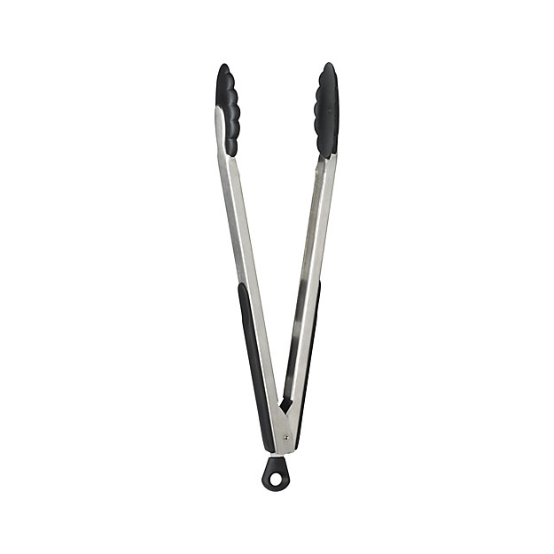 OXO ® Large Stainless and Nylon Tongs Crate and Barrel