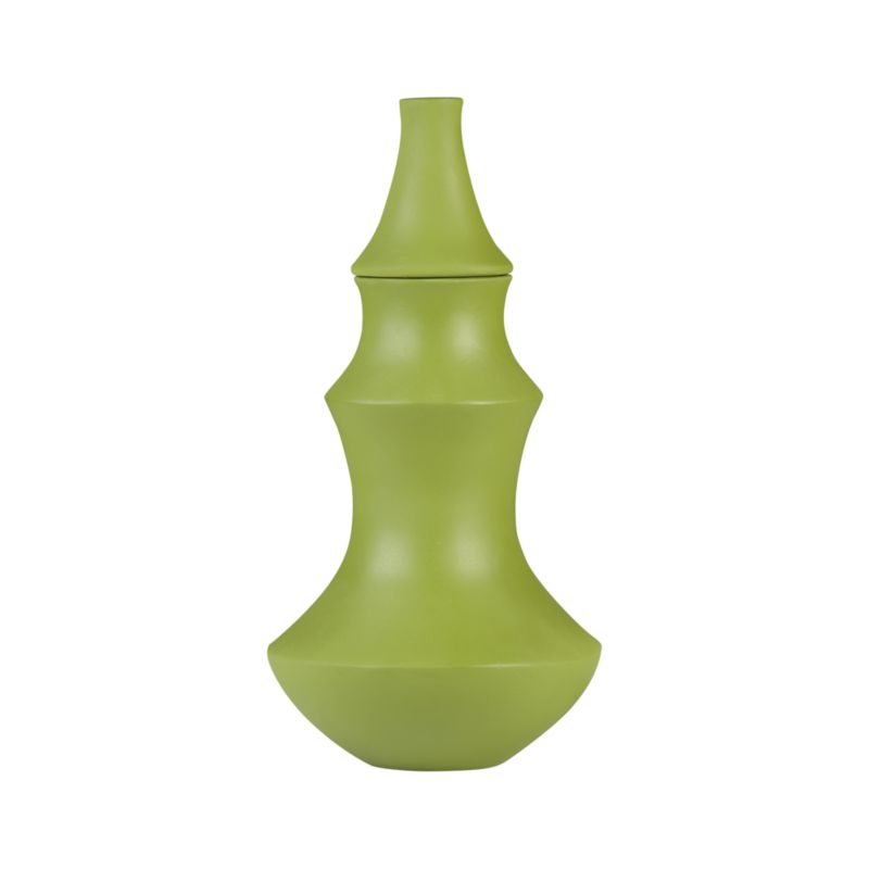 Pagoda 19.5" Jar with Lid