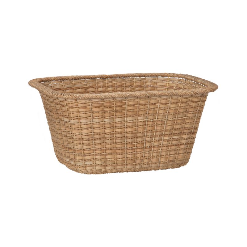 Palma Large Rimmed Storage Basket